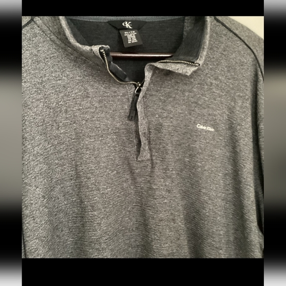 Mens XL 1/4 zip Calvin Klein pullover. - Picture 4 of 5